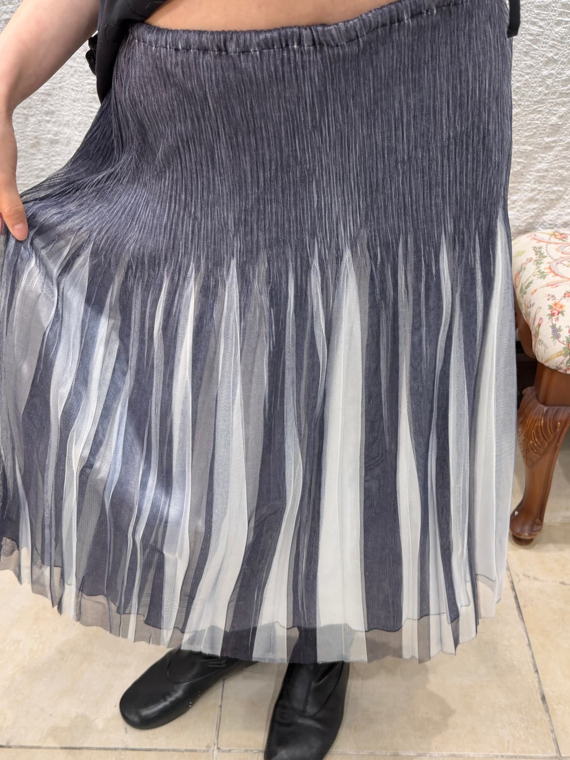 shadow veil skirt 상품이미지3