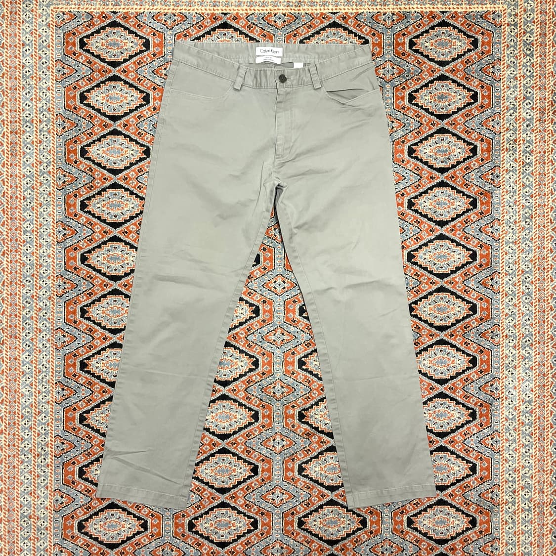  캘빈클라인 그레이 면바지 남성32/30  상품이미지1