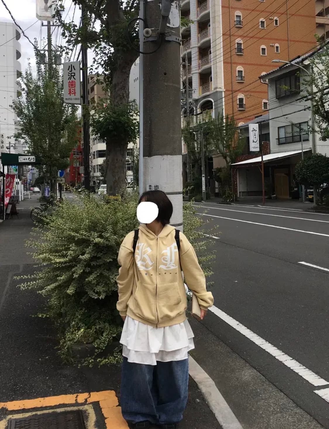 카이파이 글린트 스터드 후드집업 옐로우 상품이미지1