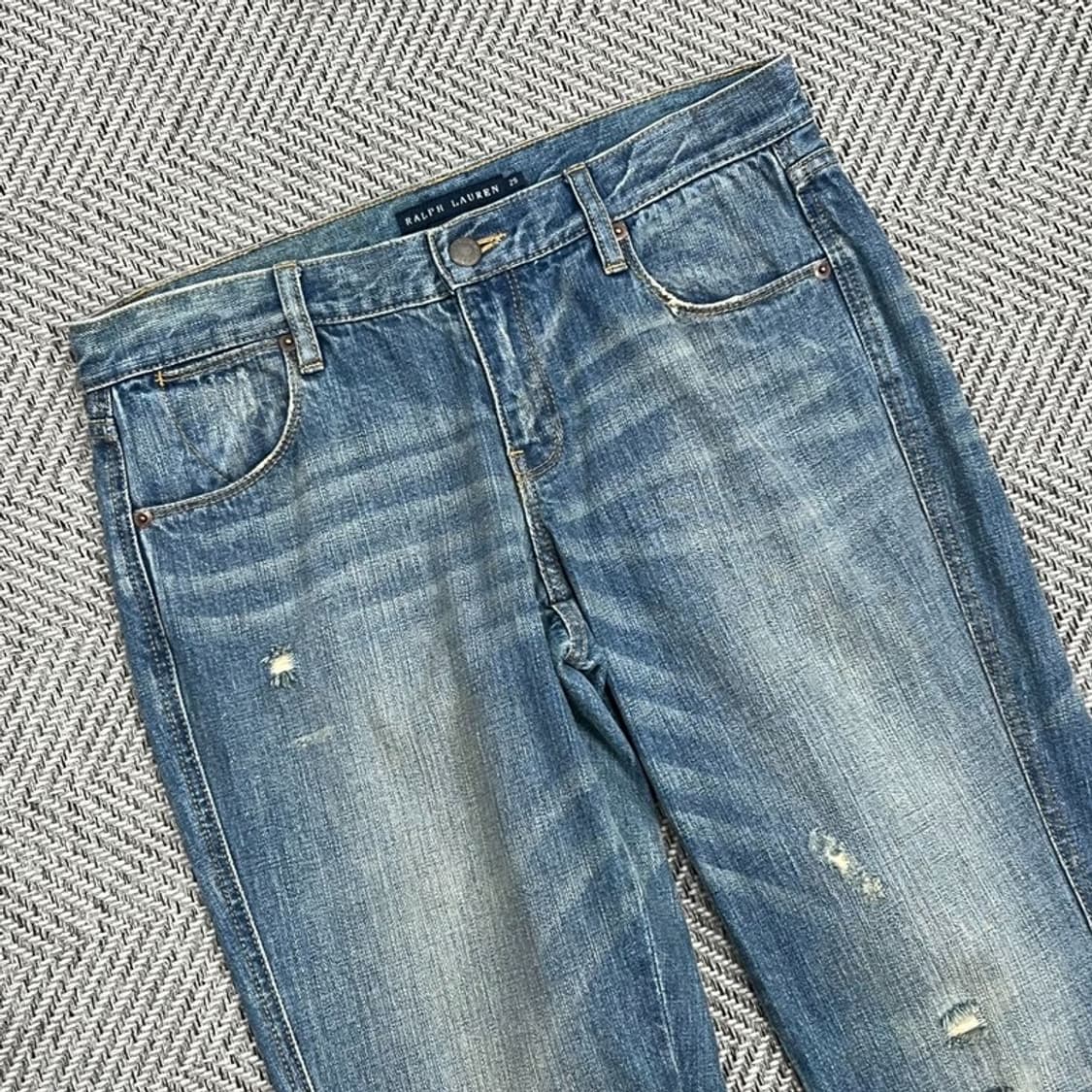 랄프로렌 워싱 데미지 데님팬츠 v0908 상품이미지3