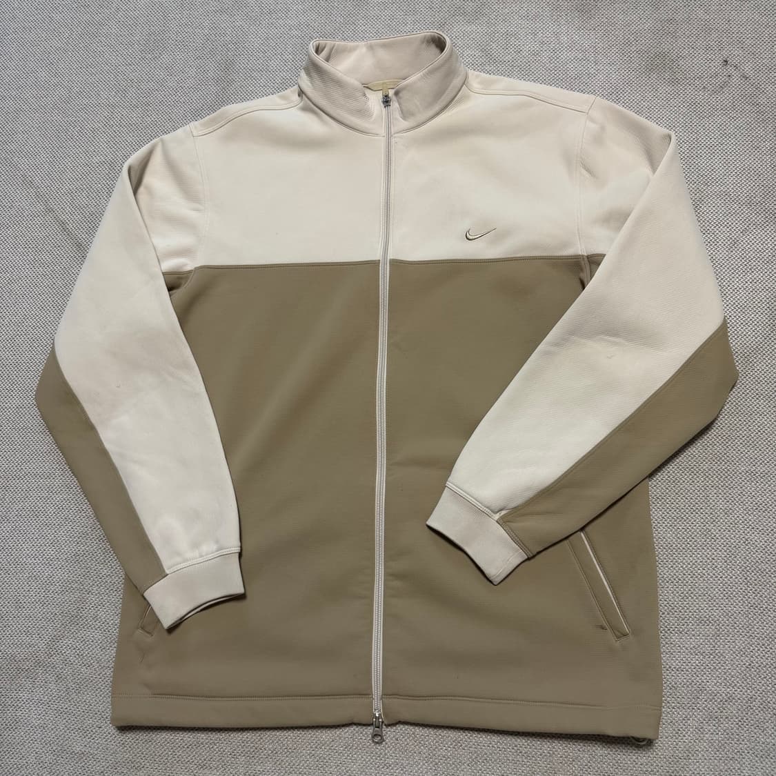 나이키 골프 투톤 컬러 기모 자켓 상품이미지1