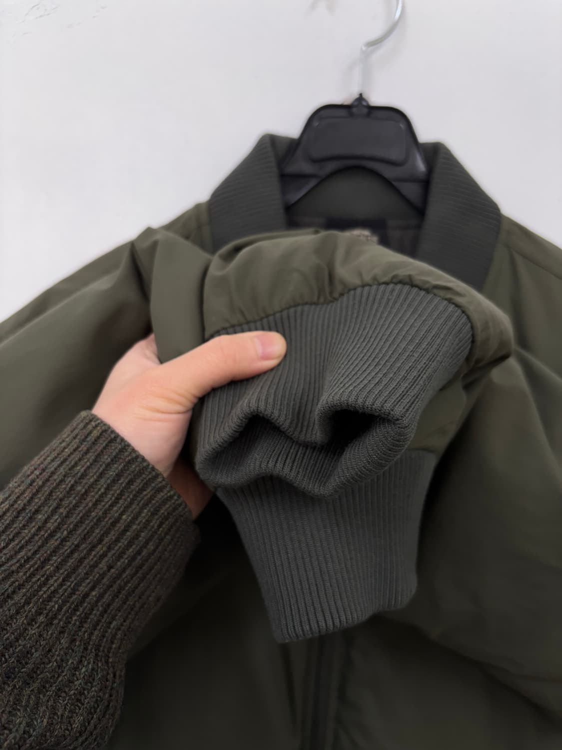 아디다스 다운패딩 블루종점퍼   상품이미지4