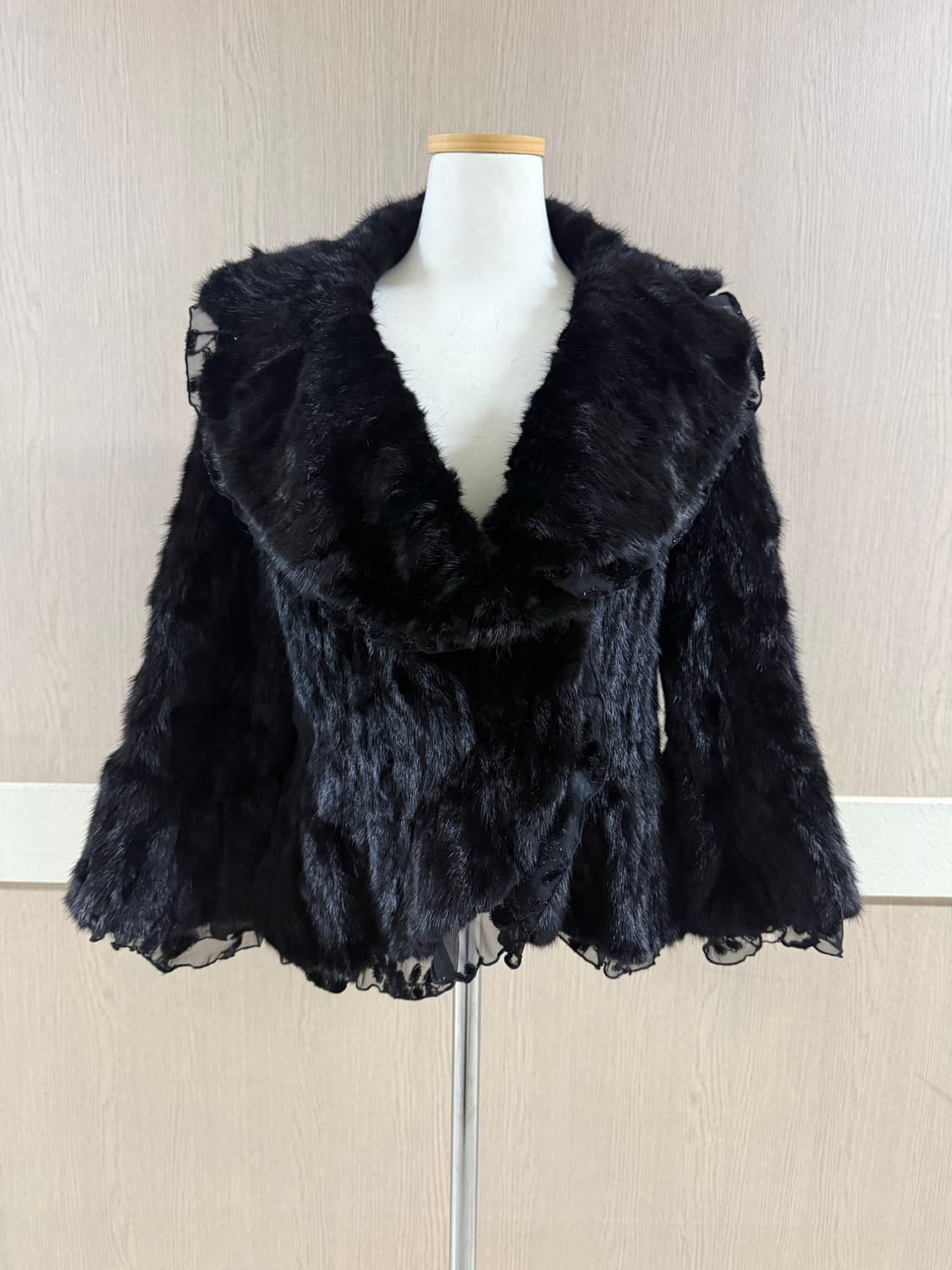 Red Rex Leather 블랙 밍크 자켓 66 상품이미지1