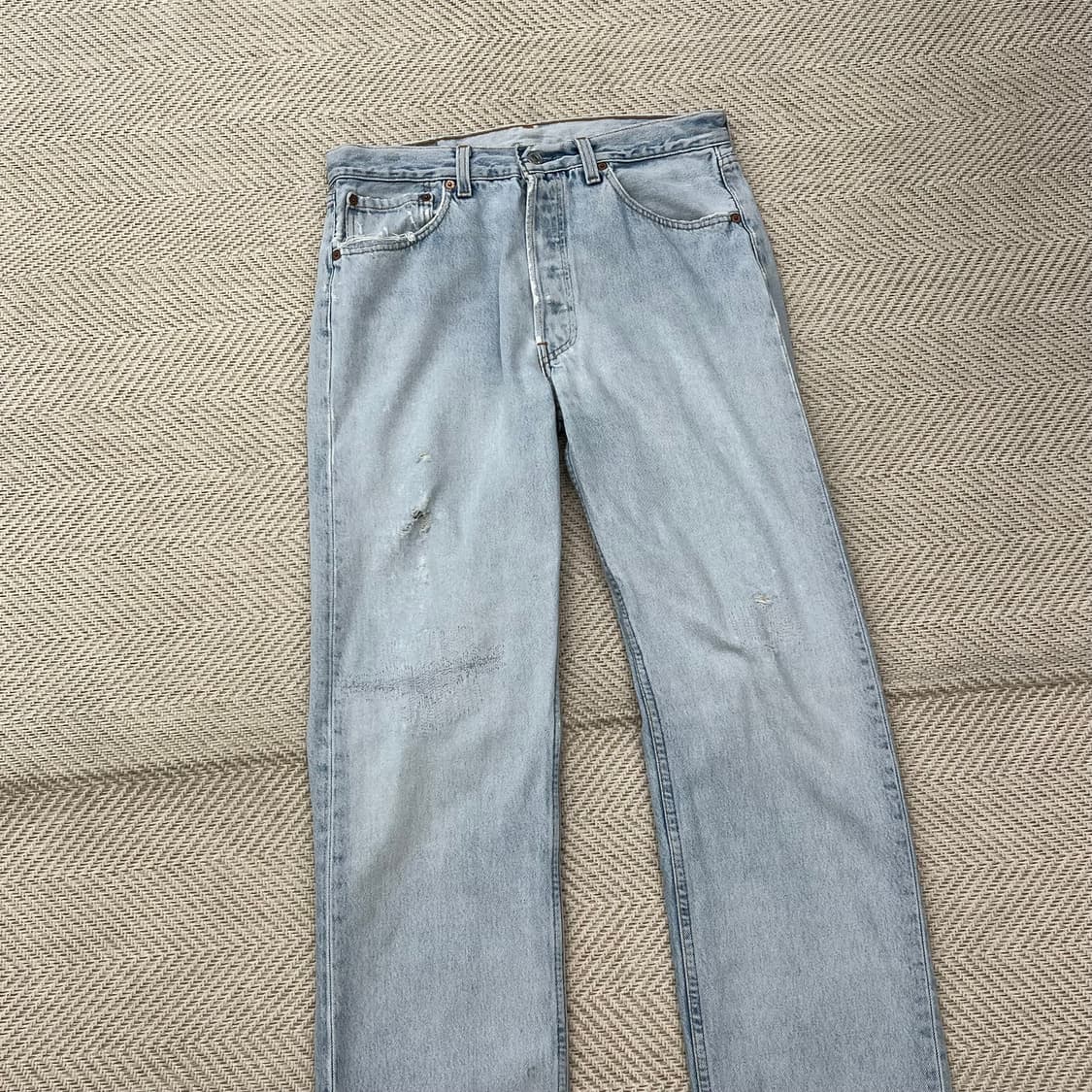 usa리바이스 501 데님팬츠 r2633 상품이미지3