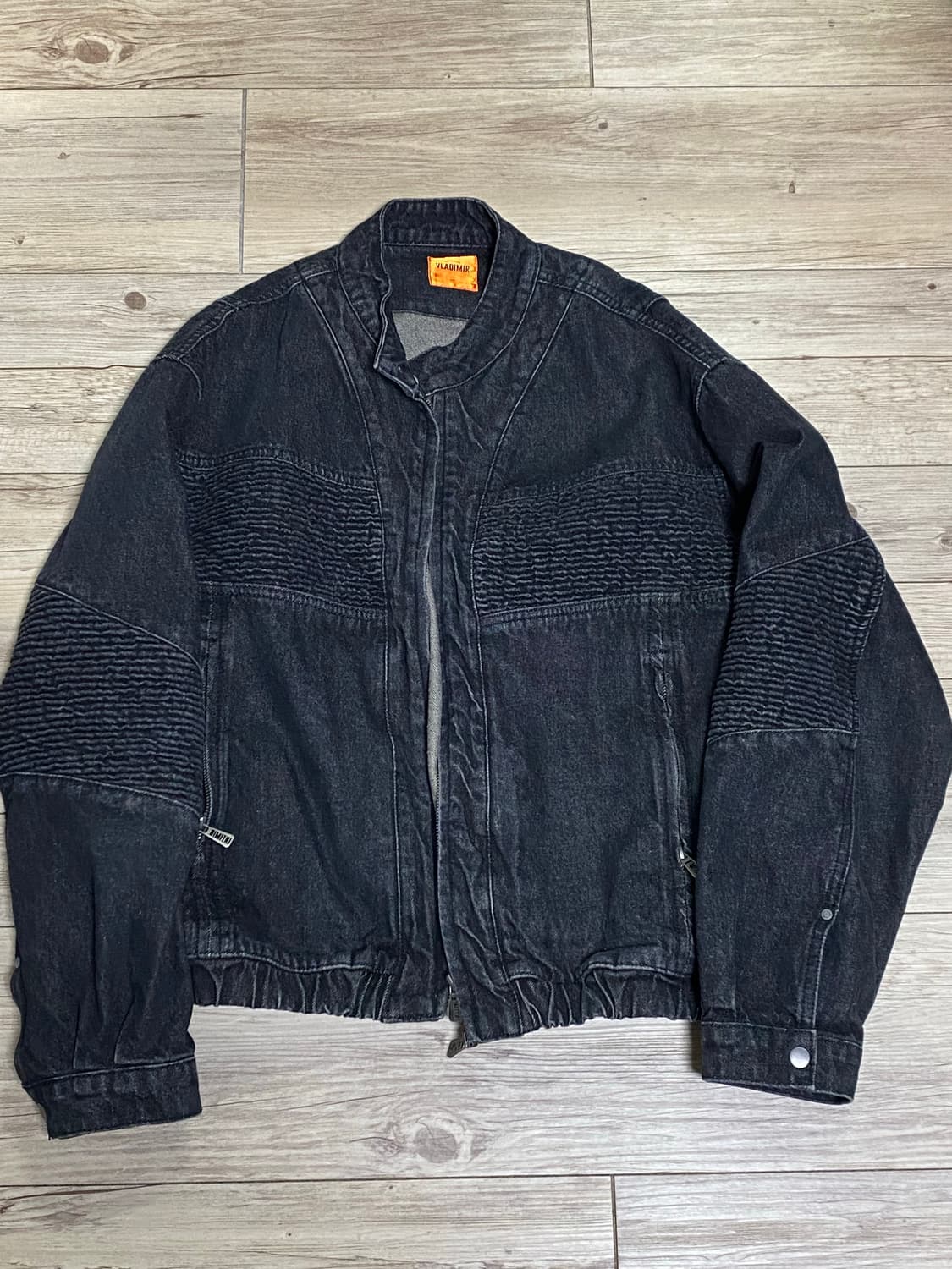 데님 바이커 자켓 상품이미지2