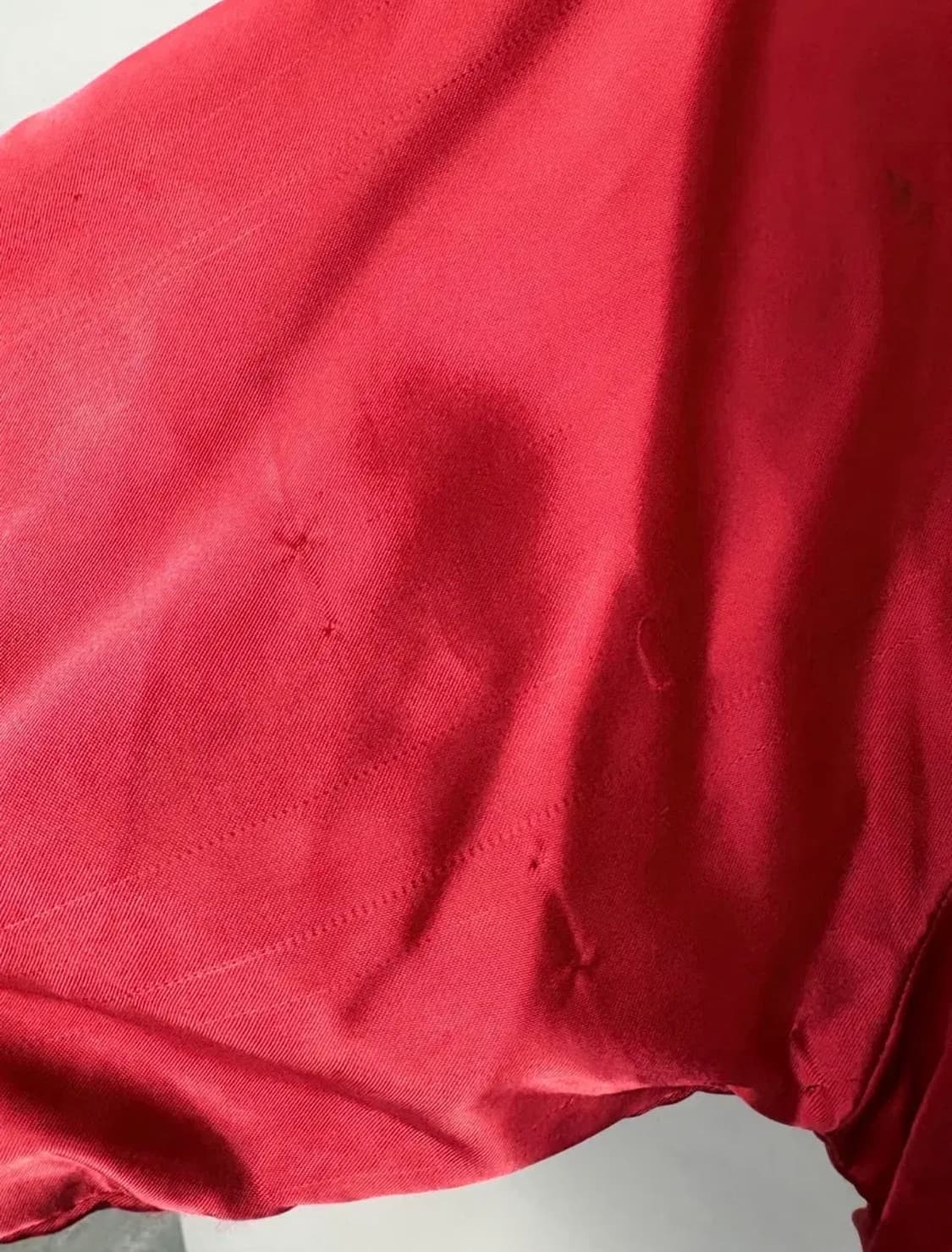 초크라인 시카고불스 빈티지 새틴 바시티자켓 H3052 상품이미지10