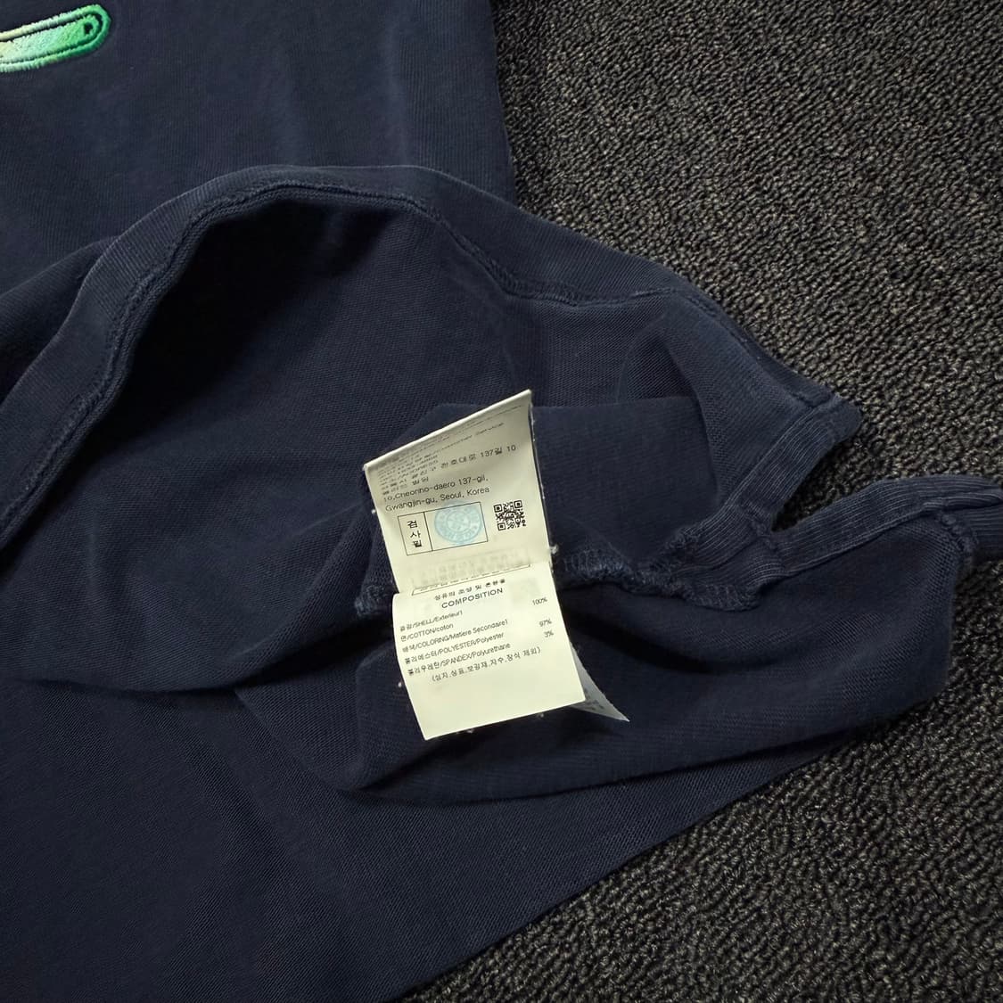 솔리드옴므 24fw 백자수 롱슬리브 상품이미지10