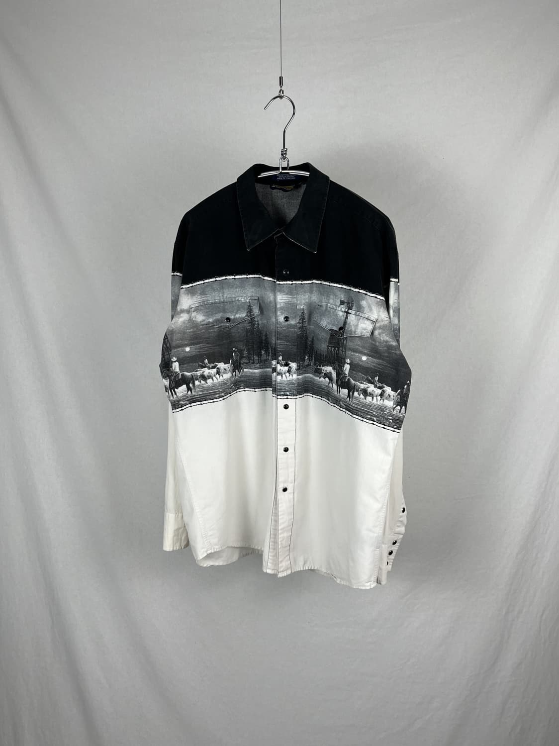 Vintage 서부 그래픽 셔츠  상품이미지1