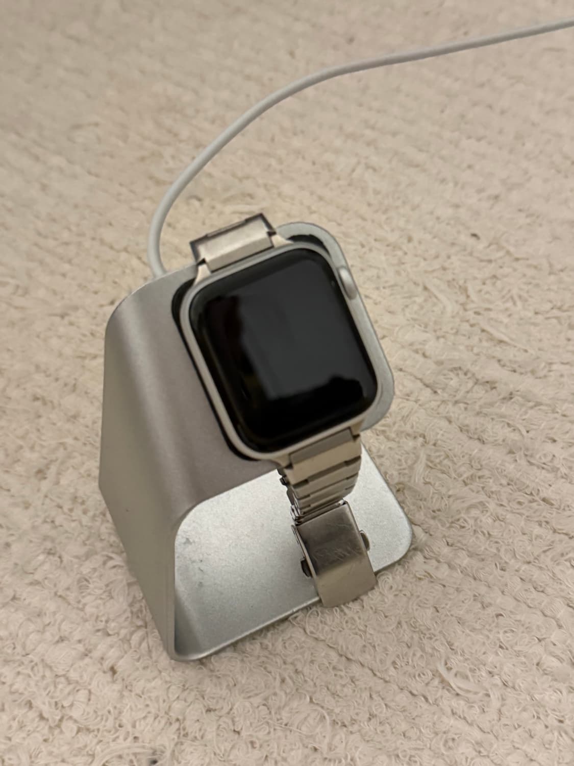 애플워치 SE 실버 40mm 스테인리스 상품이미지6