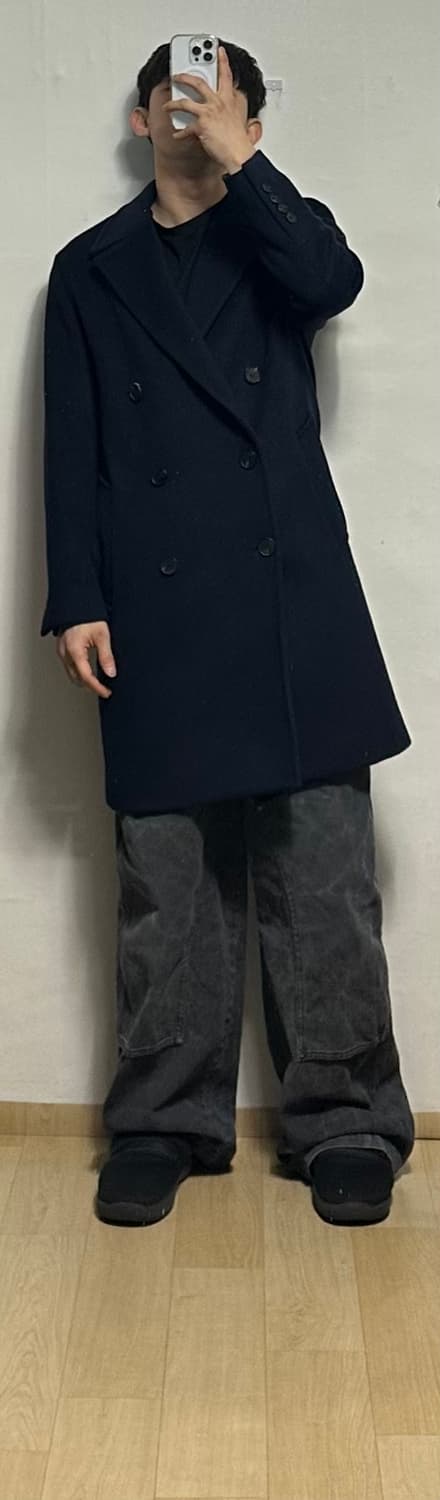 앤더슨벨 캐시미어블랜드 더블코트 상품이미지6