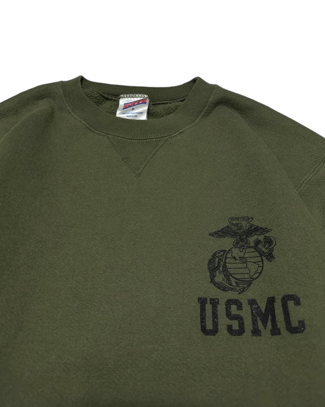 USMC 미해병대 카키 맨투맨 상품이미지4