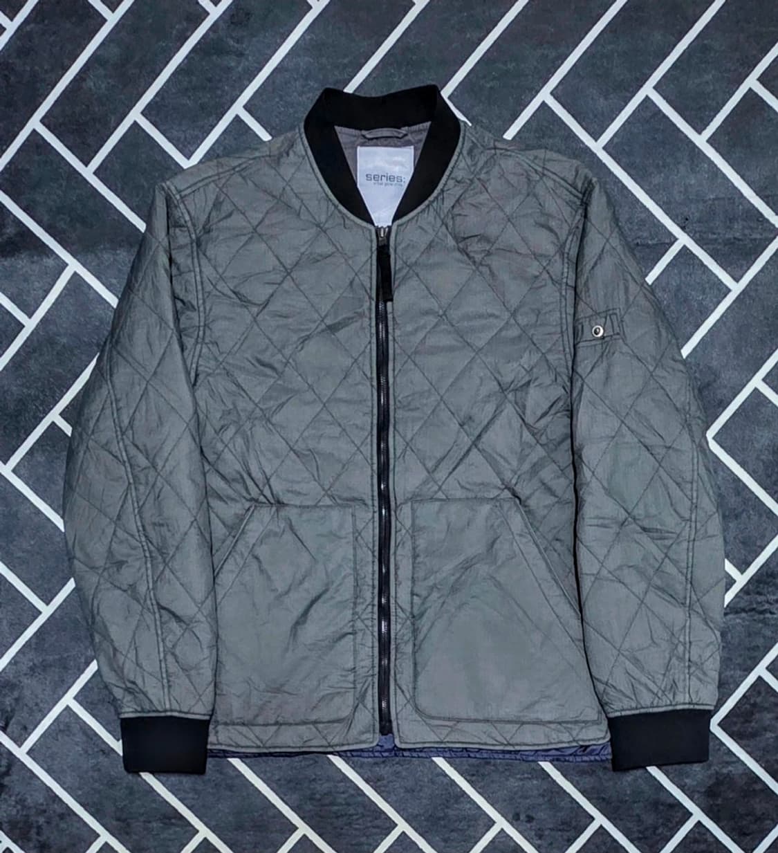 시리즈 퀄팅자켓 상품이미지1