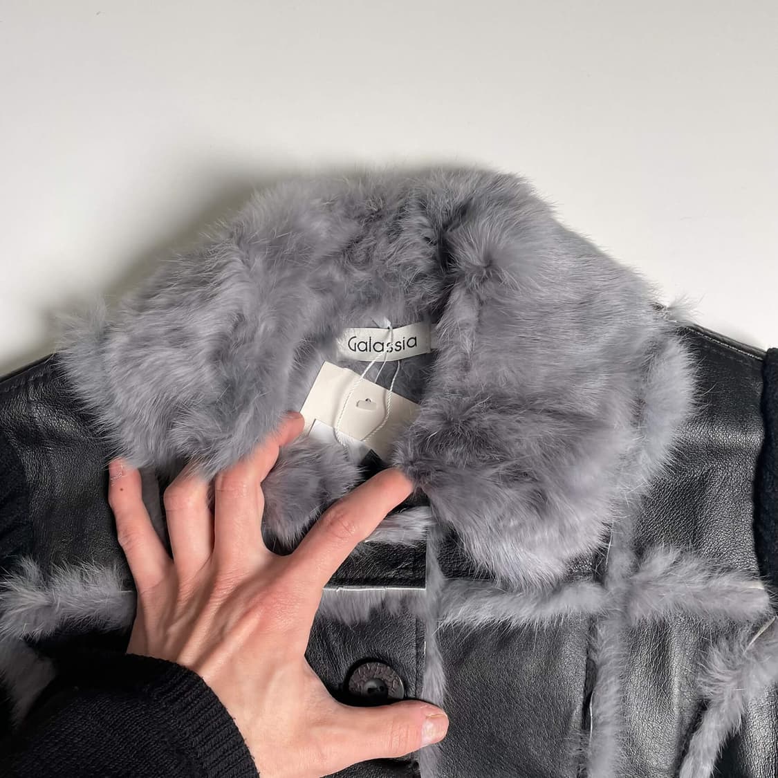 Galassia 레더&퍼 자켓 (italy)   상품이미지6