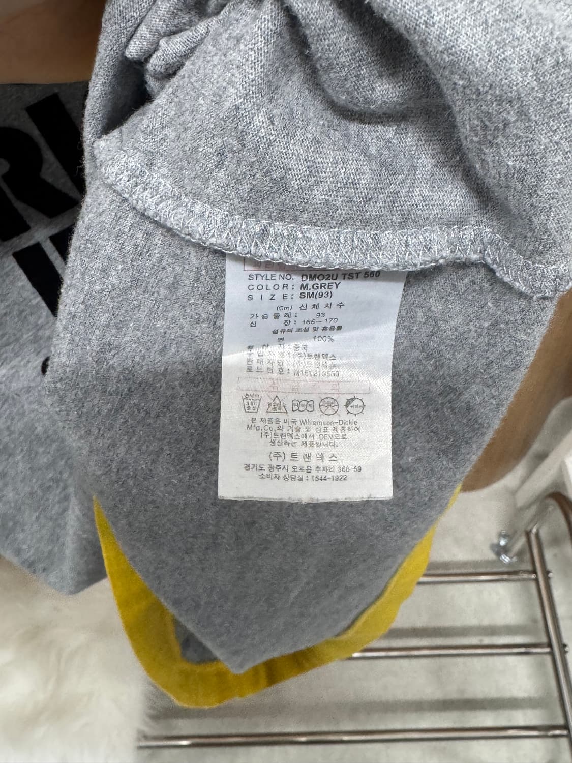 디키즈 오리지널 로고 레이어드 반팔 티셔츠 상품이미지7