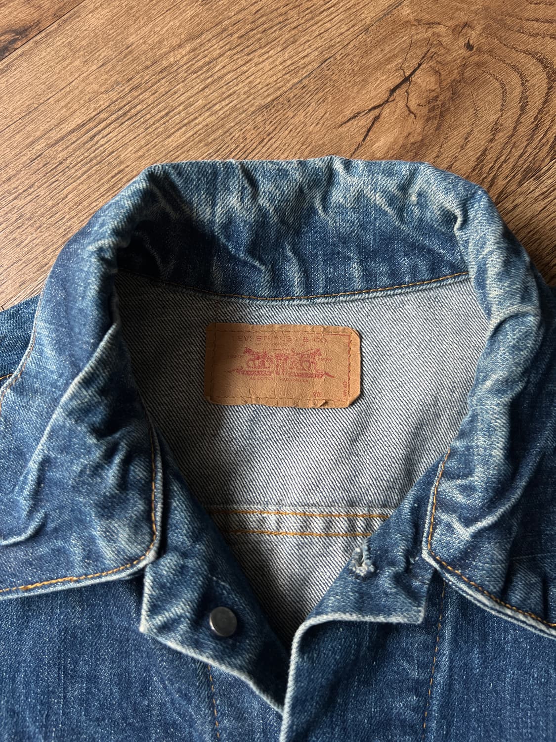 [M]80's 리바이스 Made in USA 3세대 트러커 자켓 상품이미지2