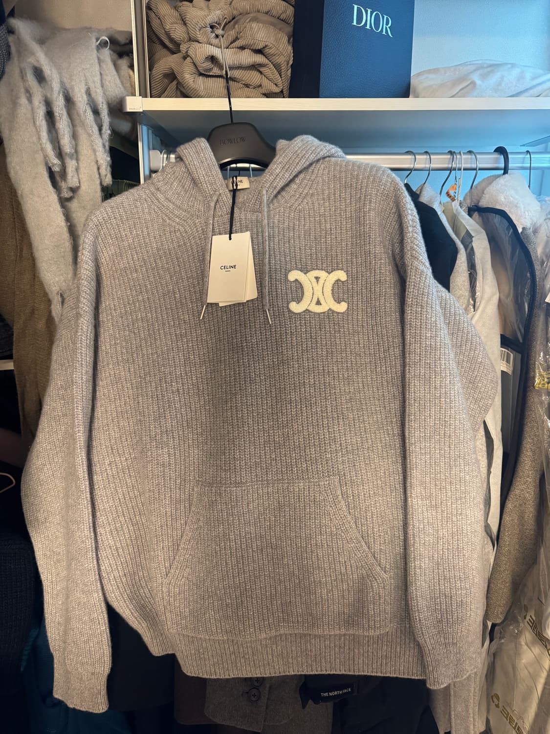 셀린느 트리오페 니트후드 새상품 상품이미지1