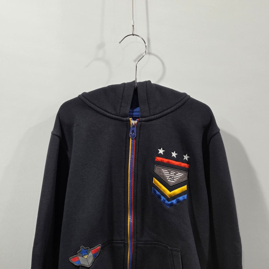 알마니 주니어 기모 후드집업 12A 상품이미지2