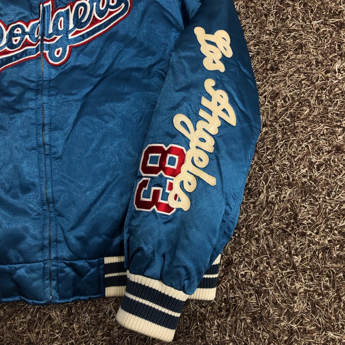 MLB LA 다저스 덕다운 베이스볼 점퍼 패딩 상품이미지3