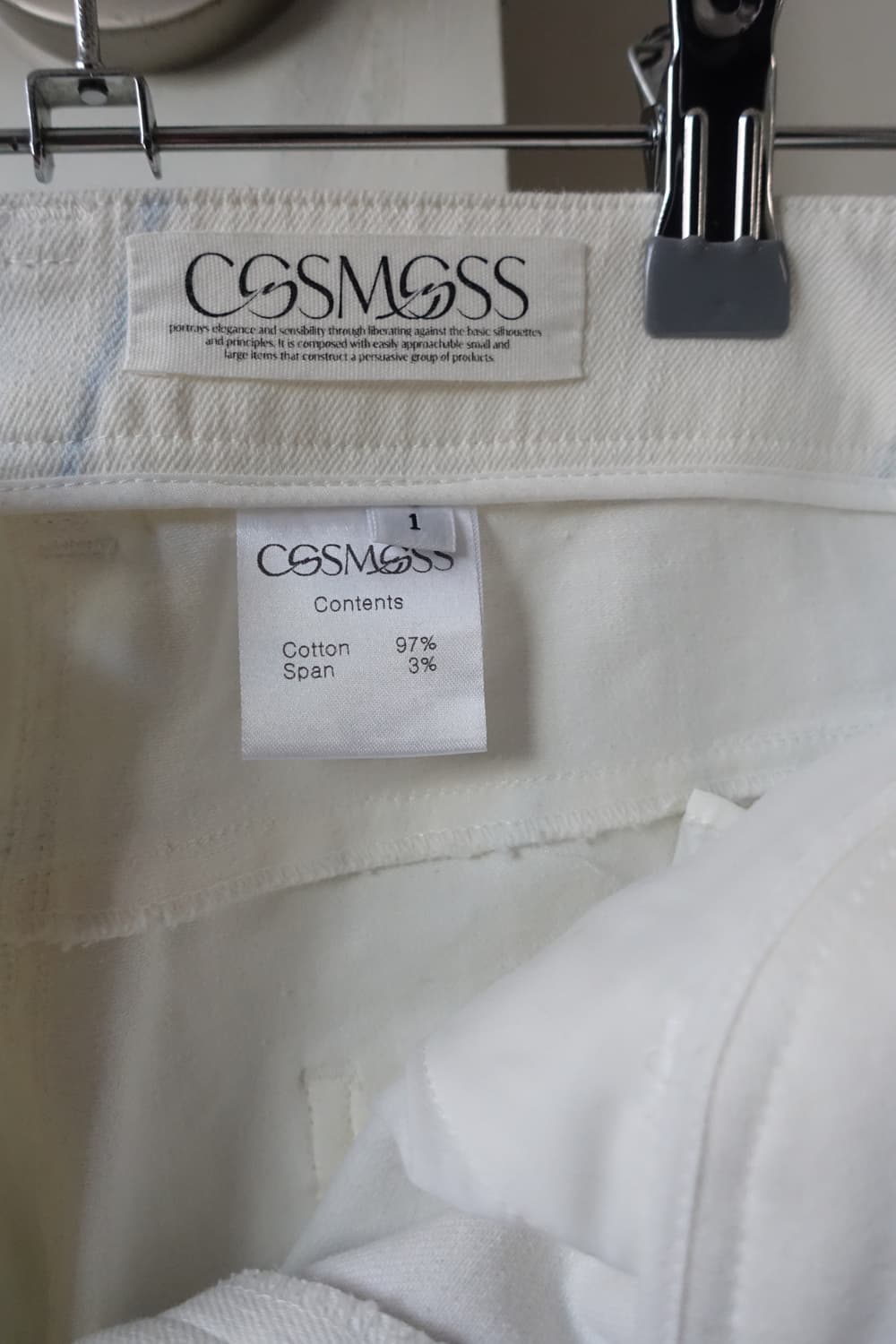 COSMOSS 코스모스 프린티드 데님 바지 상품이미지5