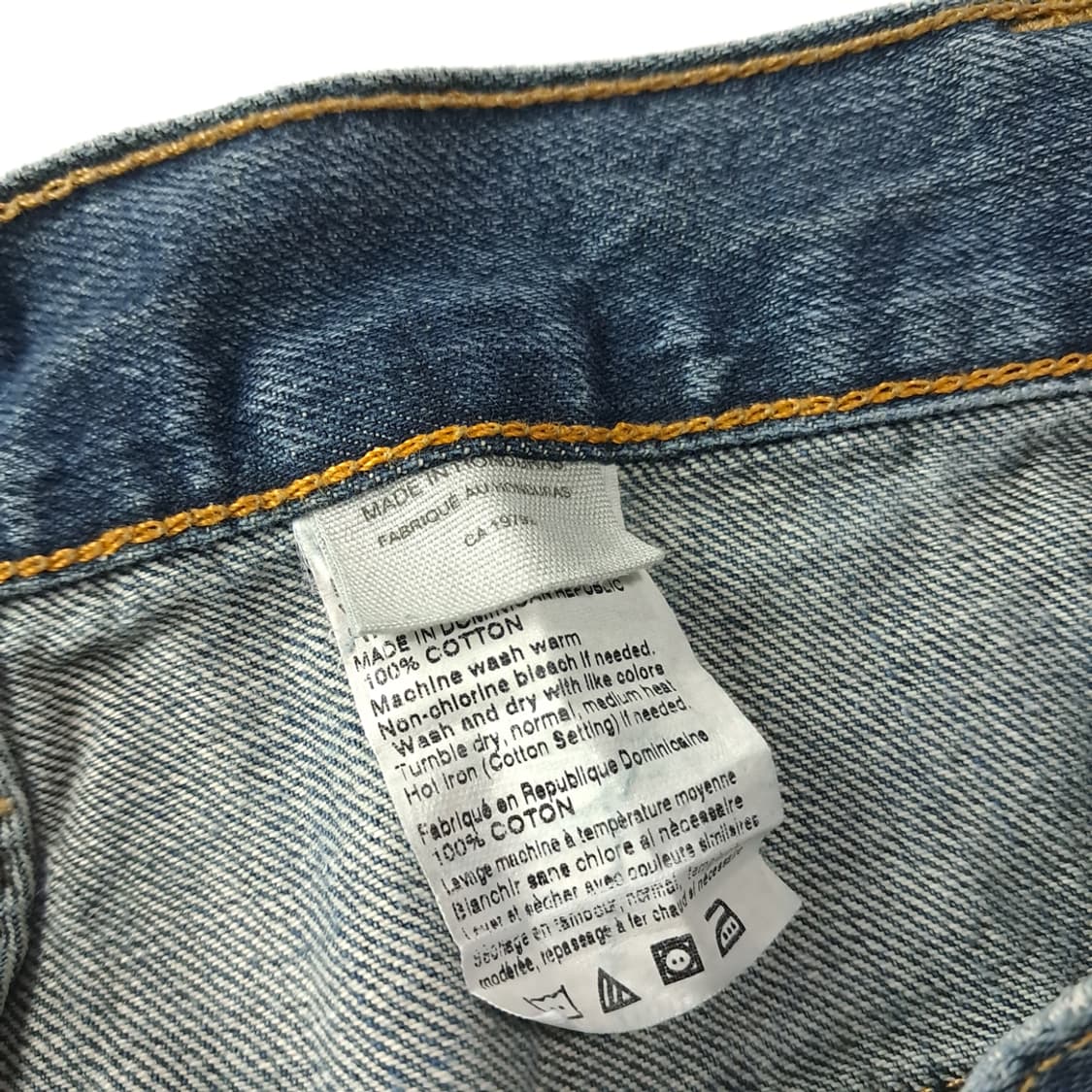 CK993 36 팀버랜드 90s 아메리칸 워크웨어 데님팬츠 바지 상품이미지6