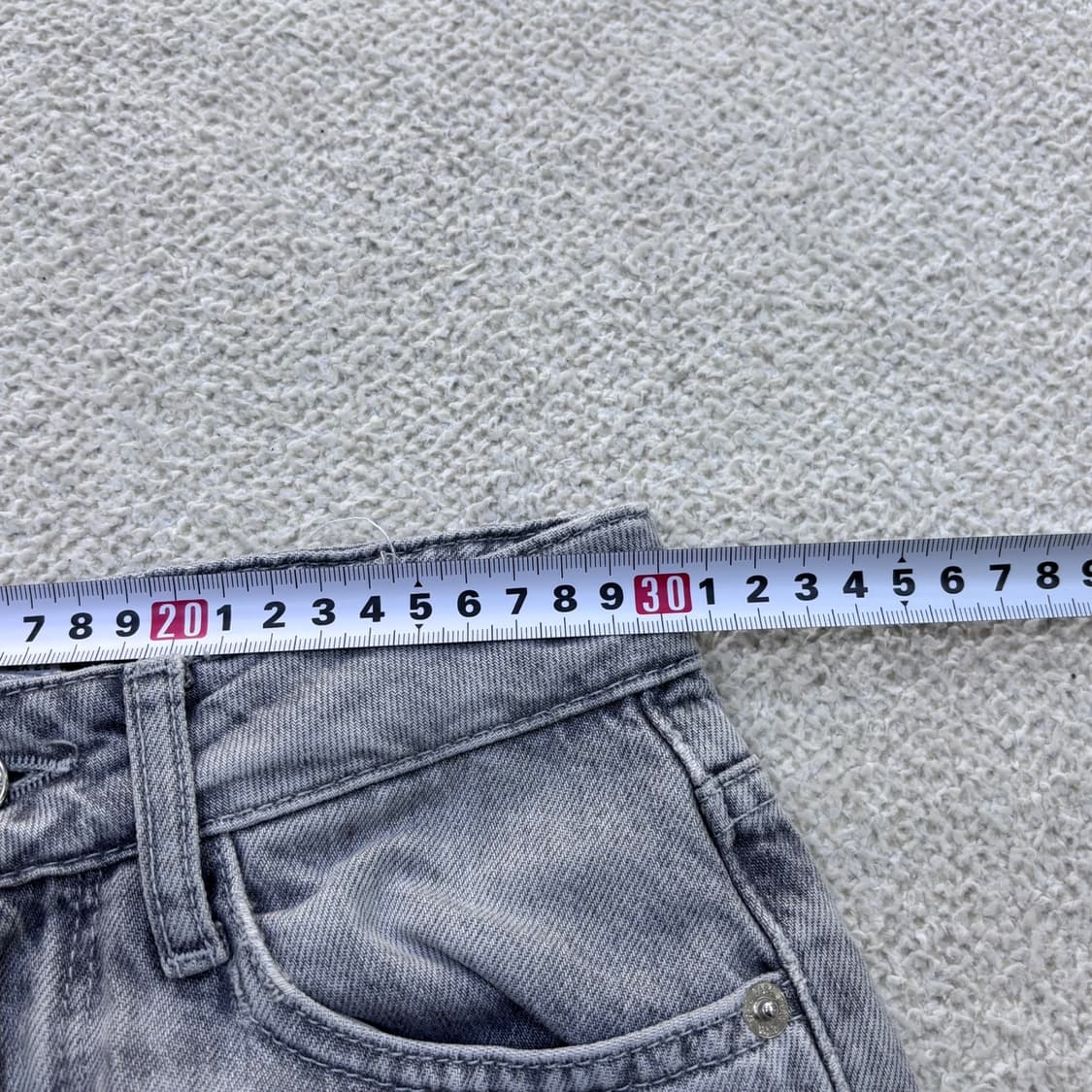 EU32 자라 데님 와이드 팬츠 0428E 상품이미지6