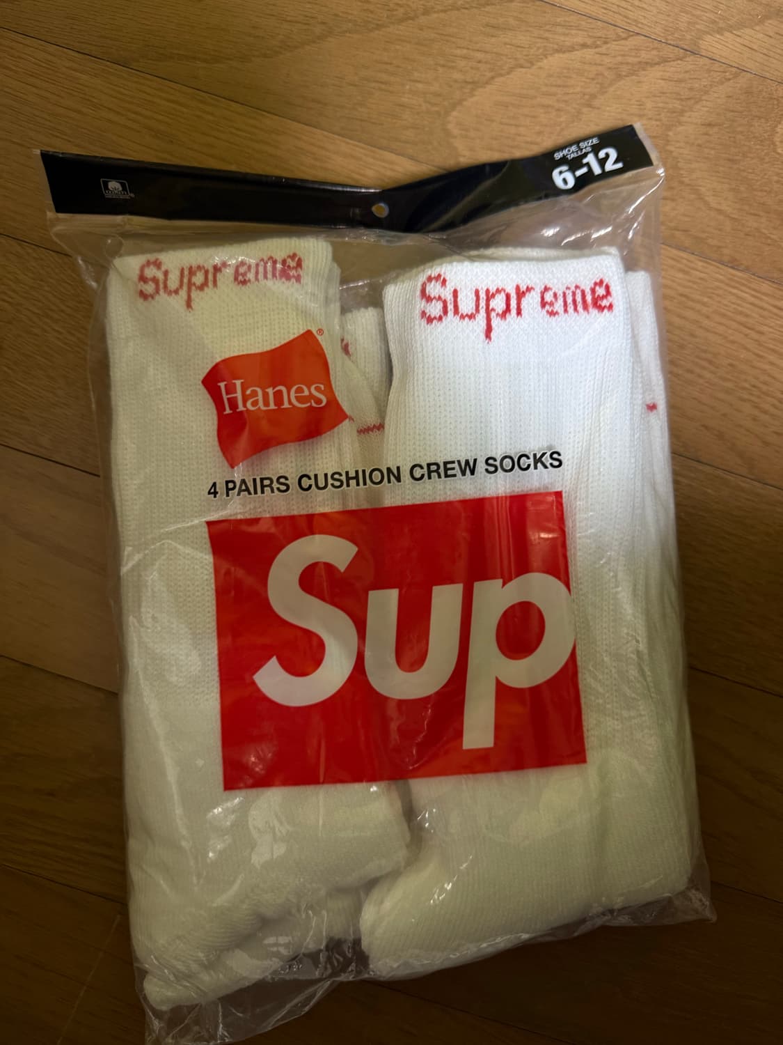 슈프림 양말 4pack 상품이미지2