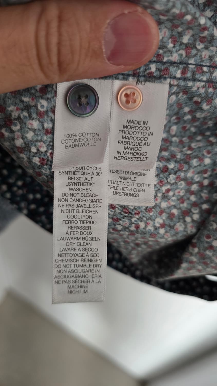 폴스미스 셔츠 영국에서 구매. L 싸이즈 상품이미지5