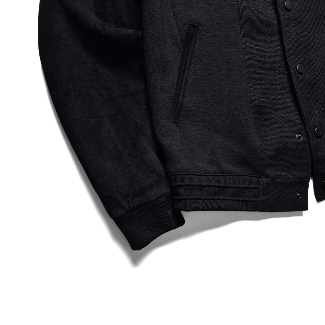 [S] 시스템 레더슬리브 바시티 자켓 상품이미지4