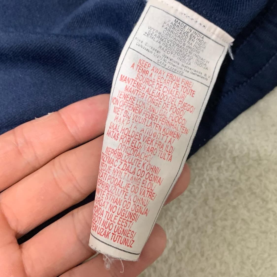 나이키 네이비 트랙탑 자켓 상품이미지3