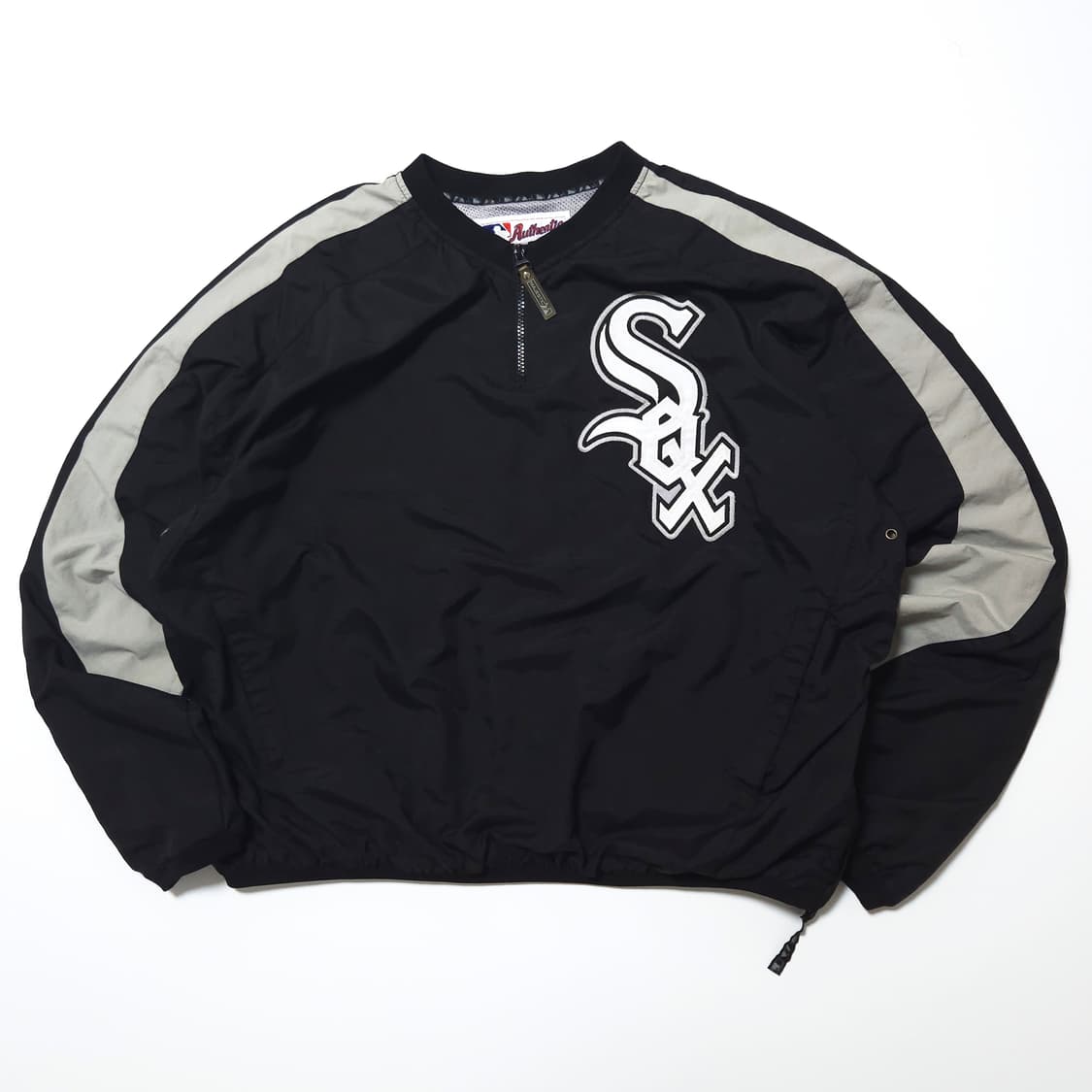 마제스틱 올드스쿨 화이트삭스 아노락 웜업 바람막이 상품이미지1