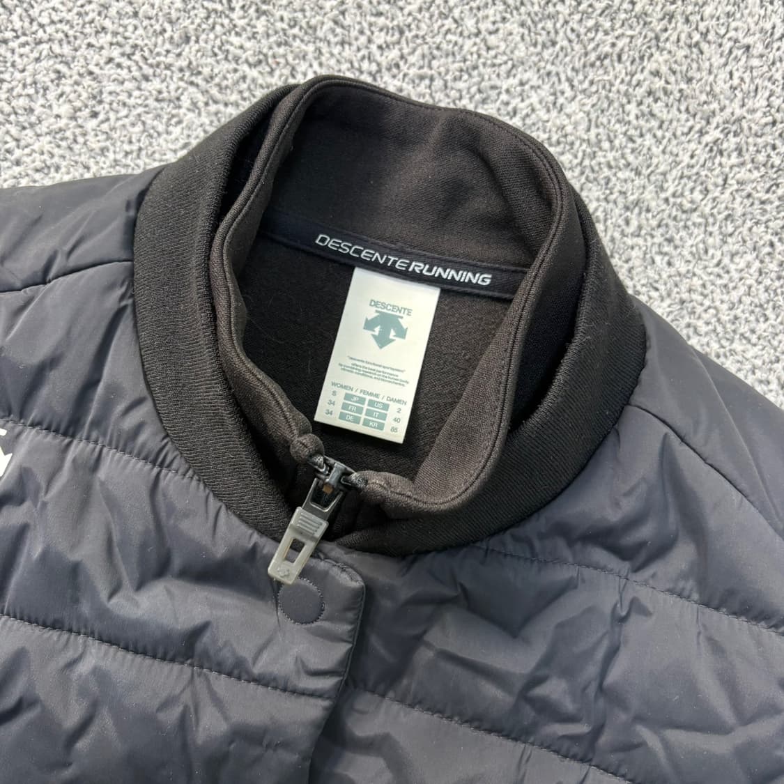 85 데상트 여성 런닝 패딩 자켓 0330J 상품이미지2