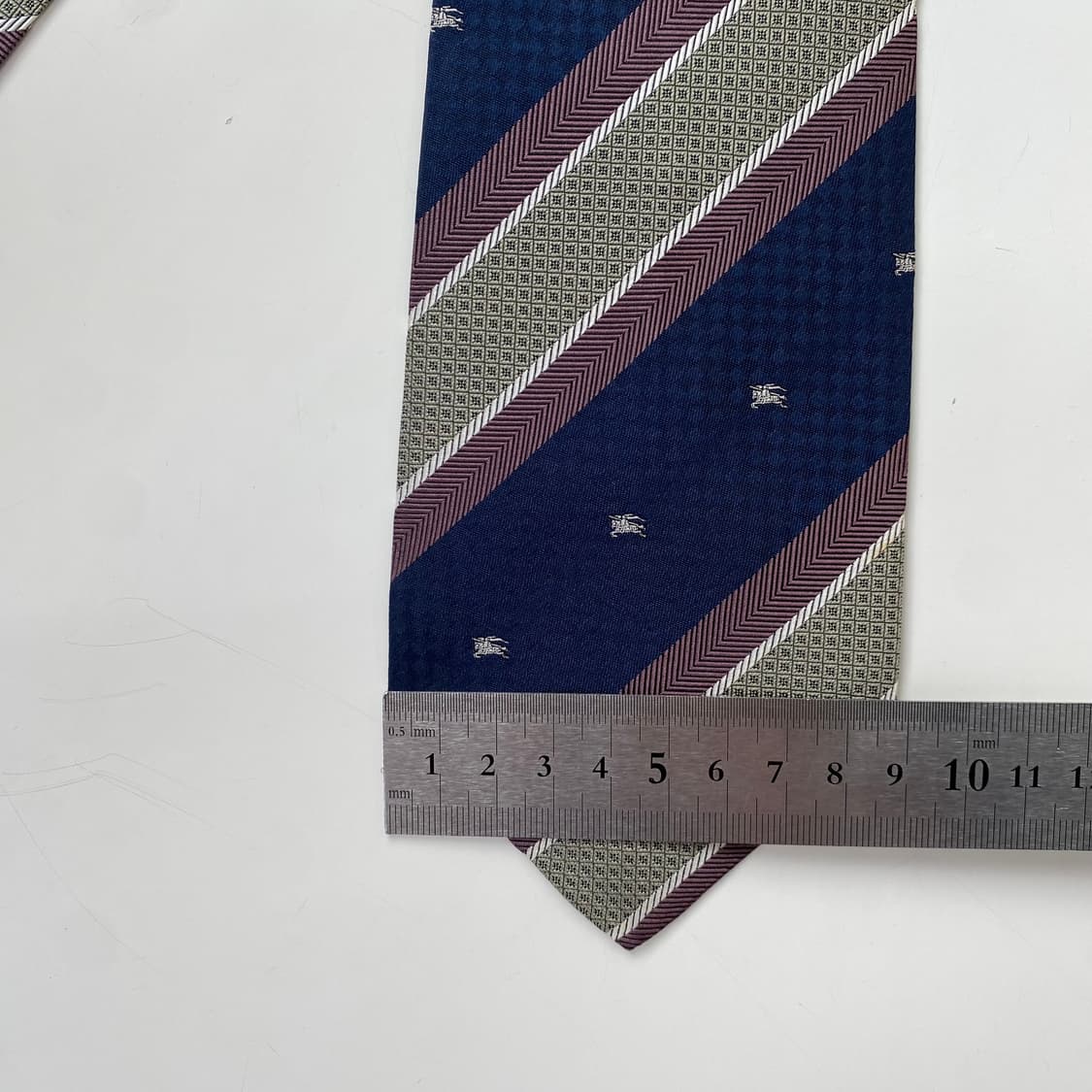 버버리 (Burberrys) 모노그램 정품 명품넥타이 상품이미지8