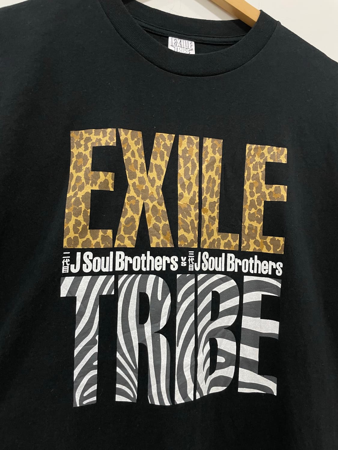 EXILE TRIBE 레오파드 스컬 프린팅 반팔 티셔츠 상품이미지7