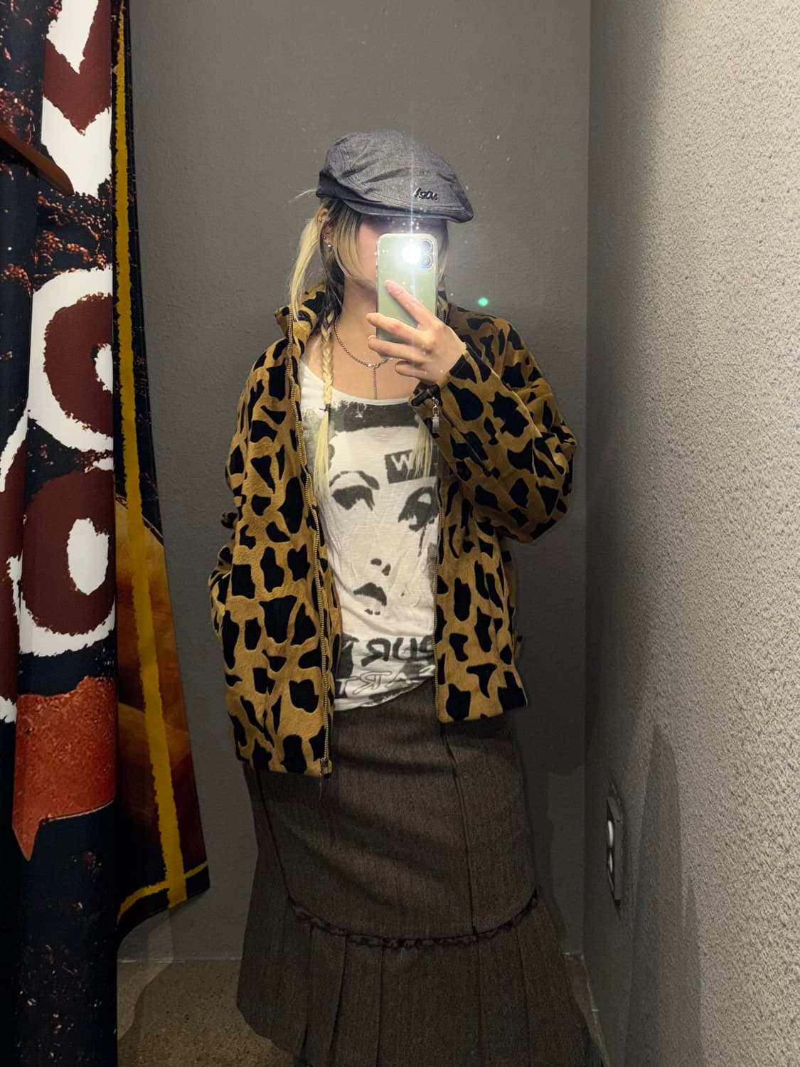 빈티지 디테일 패턴 자켓 상품이미지3