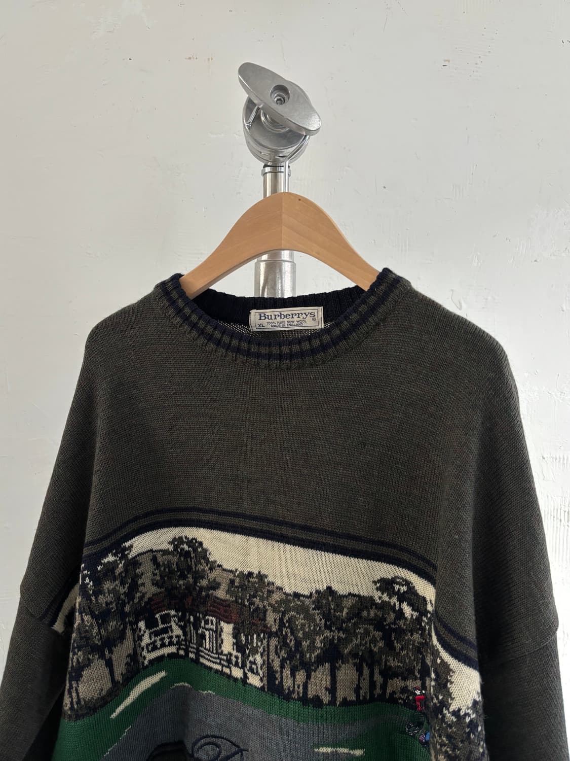 Burberry 버버리 90‘s 골프 프린팅 니트 상품이미지3