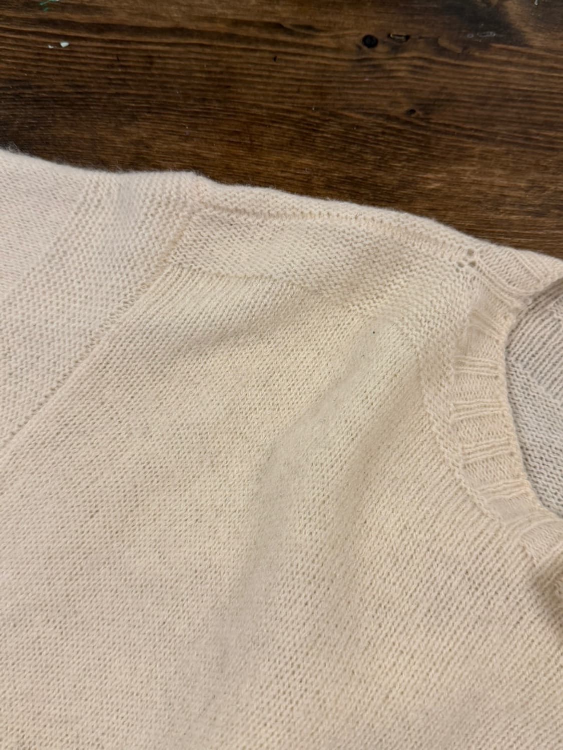 파일멜런지 셔틀랜드울 니트 66~77 상품이미지8