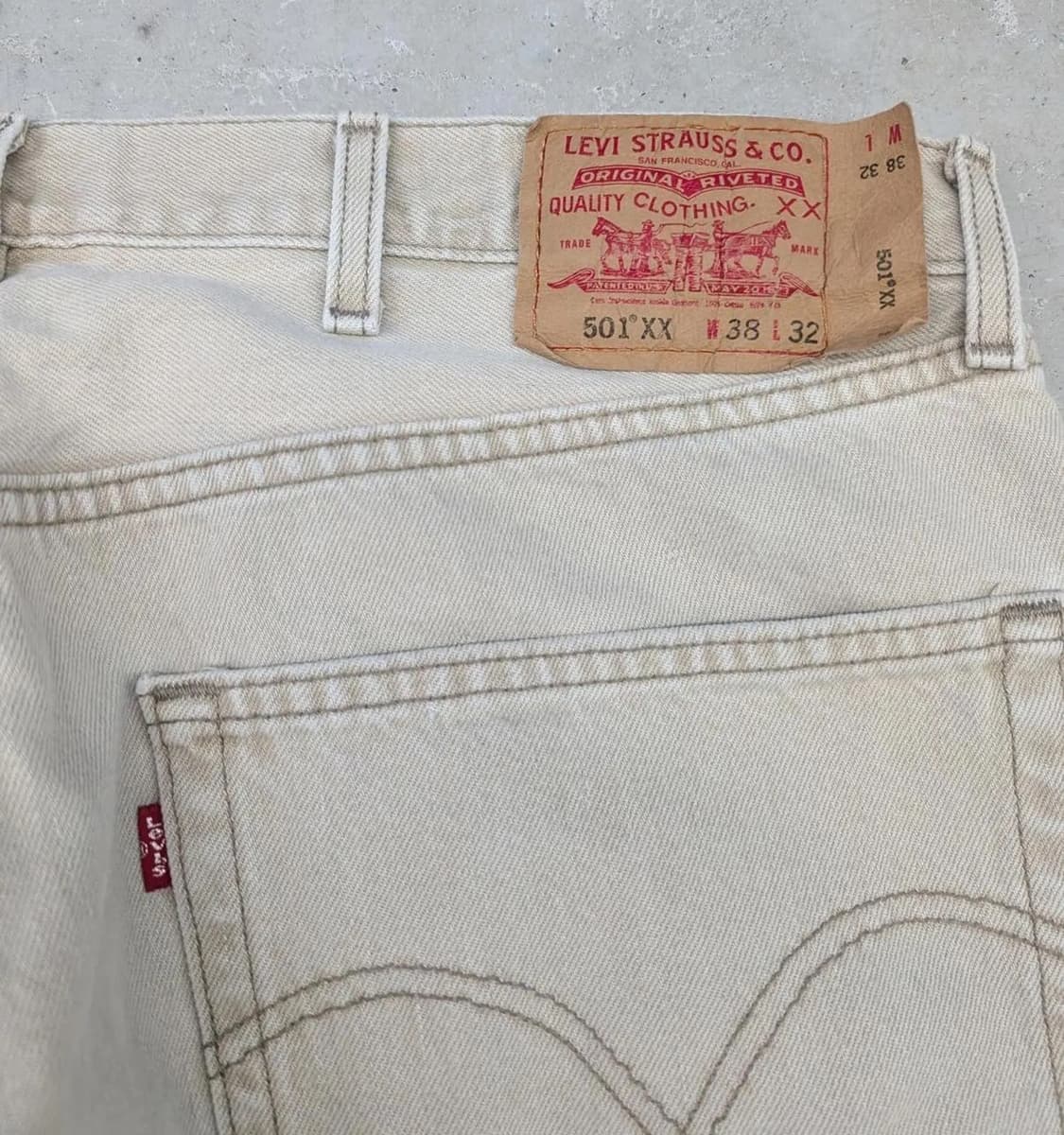 🇨🇦 90's 빈티지 리바이스 501 XX 상품이미지3