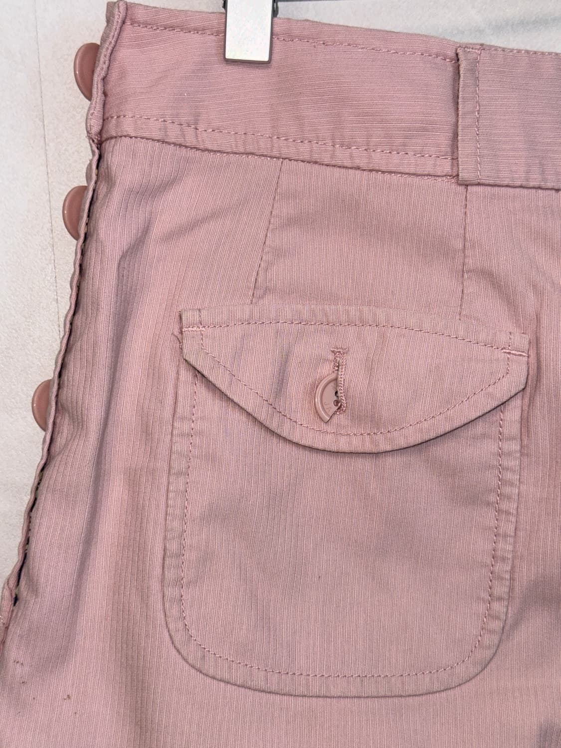 Marc Jacobs baby pink button mini skirt 상품이미지5