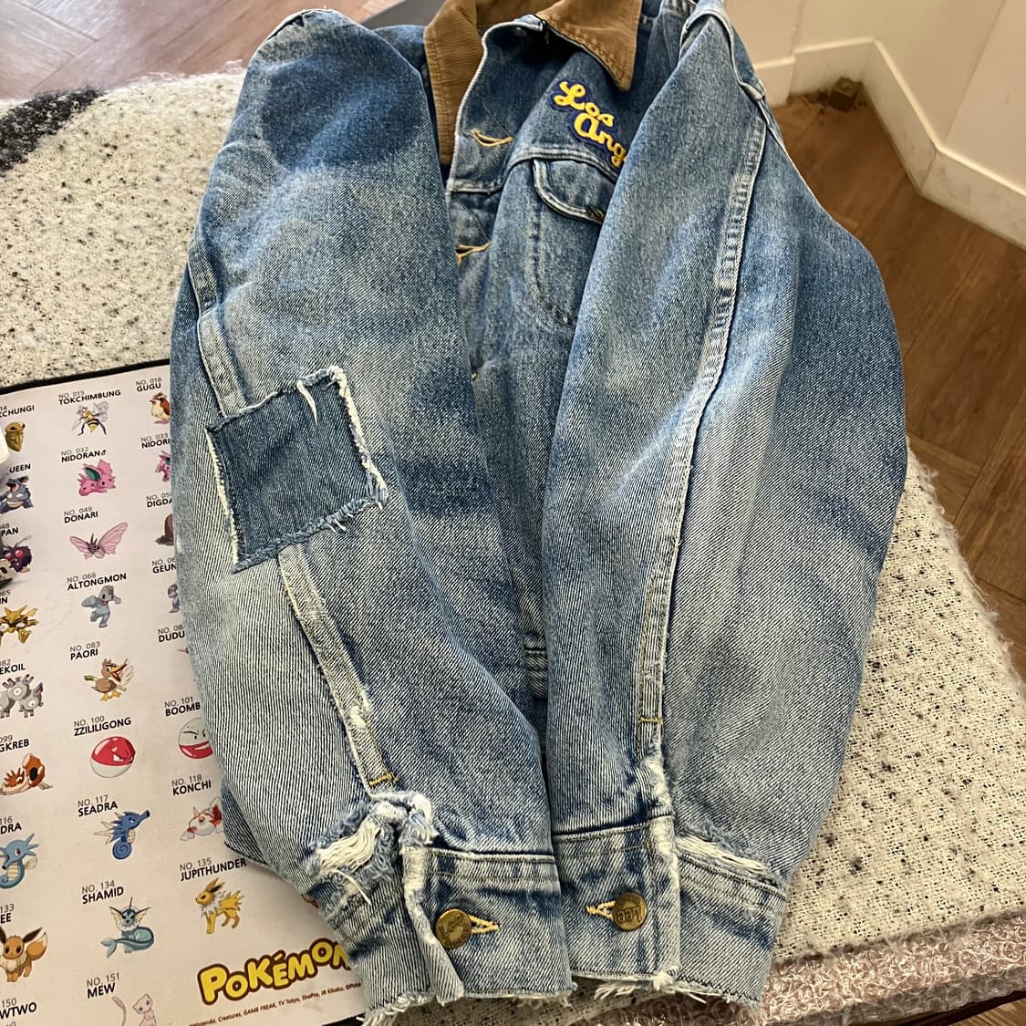 N240 lee 리 스톰라이더 데님 청자켓 상품이미지10