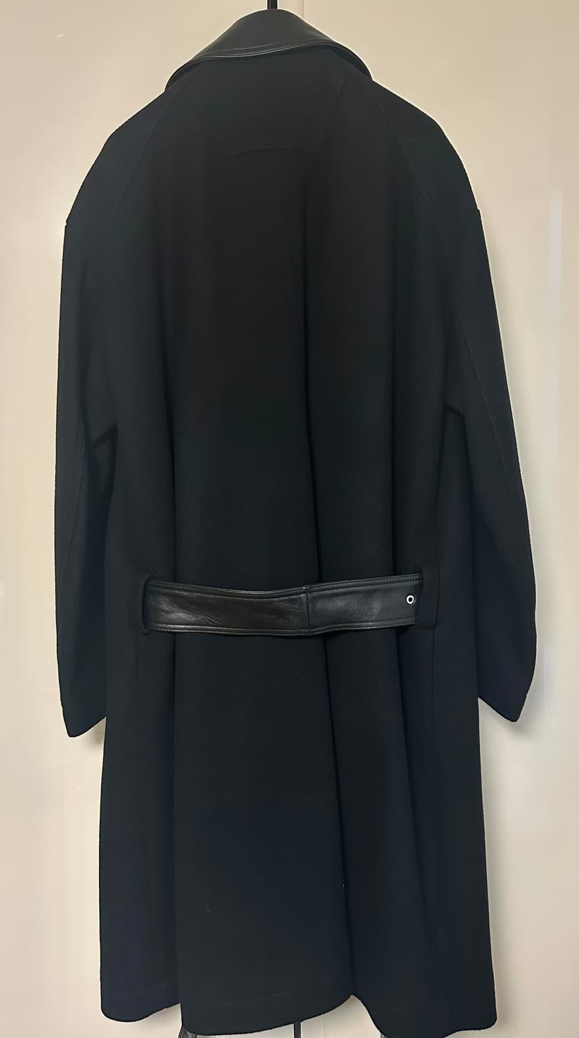 [44, 105] 준지 라이더 자켓 레이어드 코트 상품이미지4