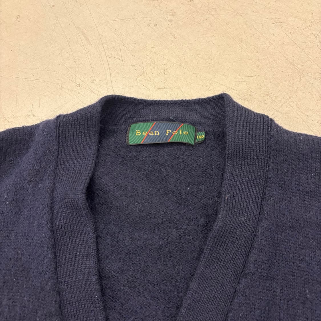 빈폴 네이비 니트 가디건 상품이미지3