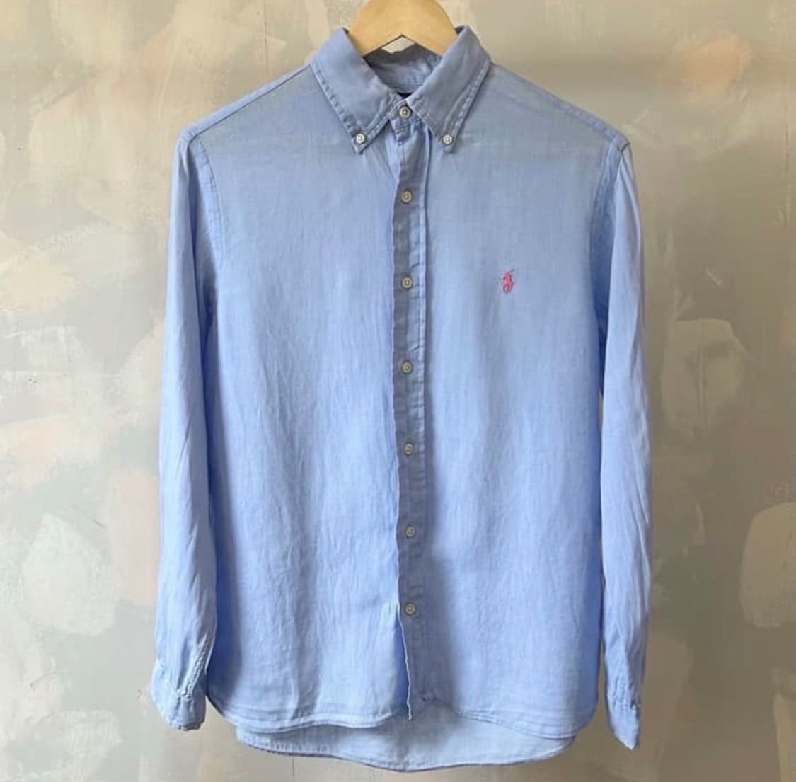폴로 린넨 셔츠 커스텀핏 s 상품이미지1