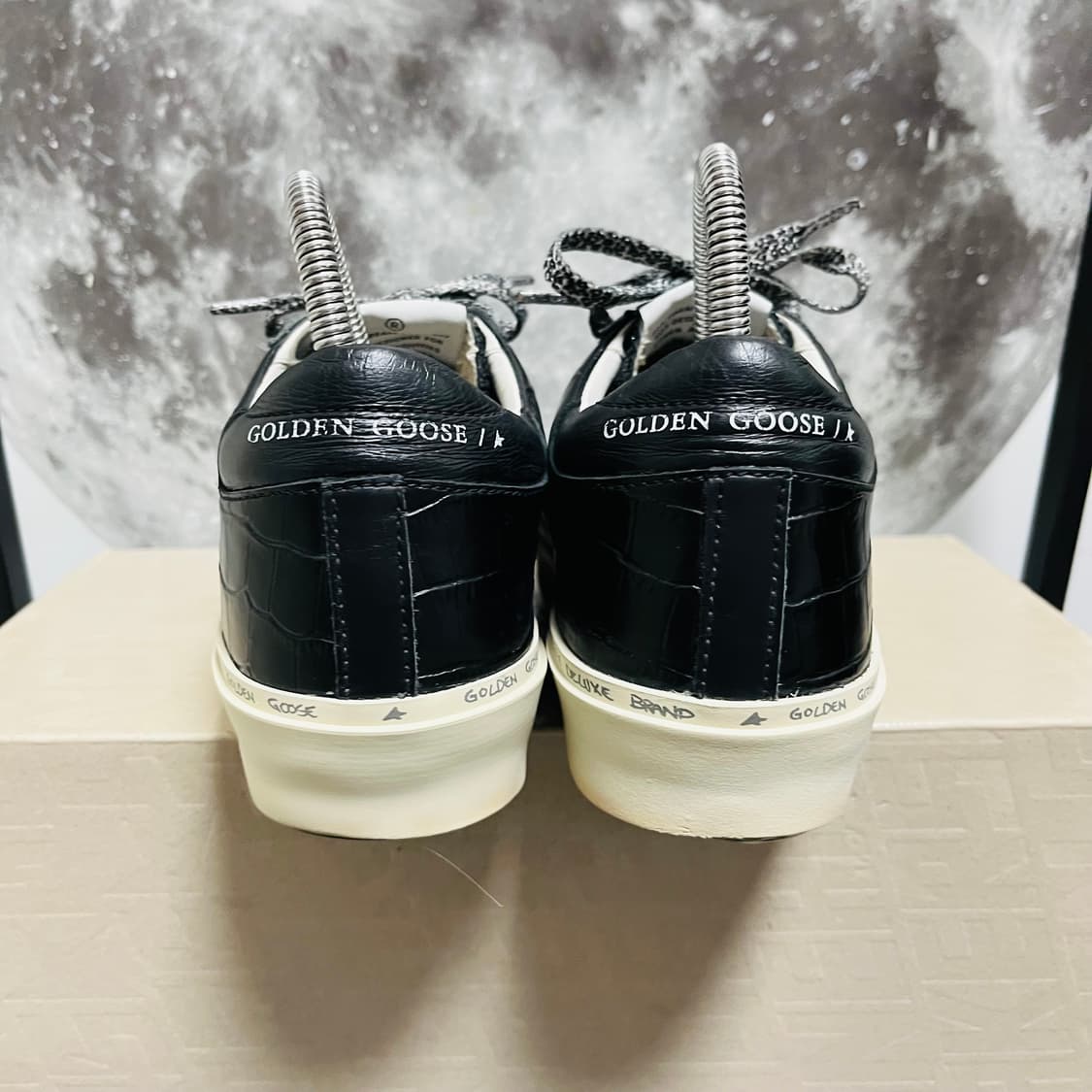 정품 35) 골든구스 하이스타 크로커 글리터 스니커즈 225~230 상품이미지4