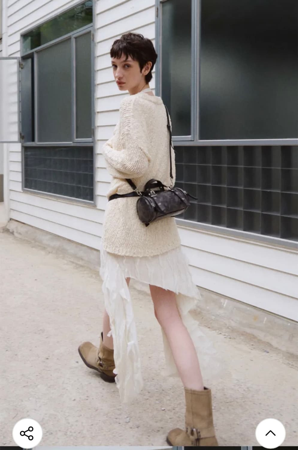 샌드뮤지엄 오크백 크랙블랙 상품이미지3