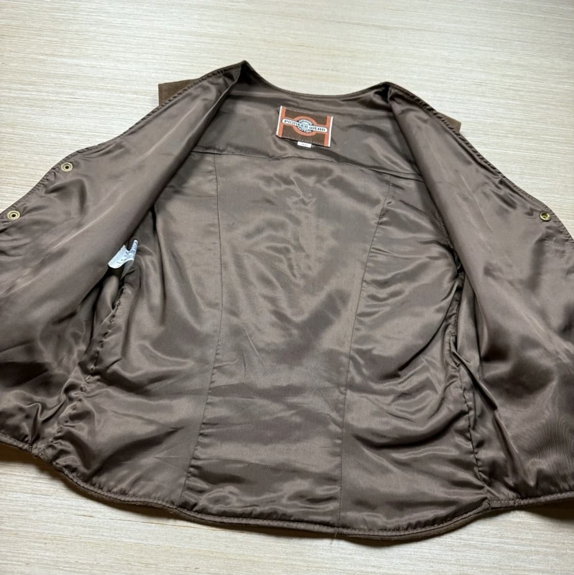 [70's빈티지] 파이오니어 웨어 스웨이드 웨스턴 베스트 상품이미지4