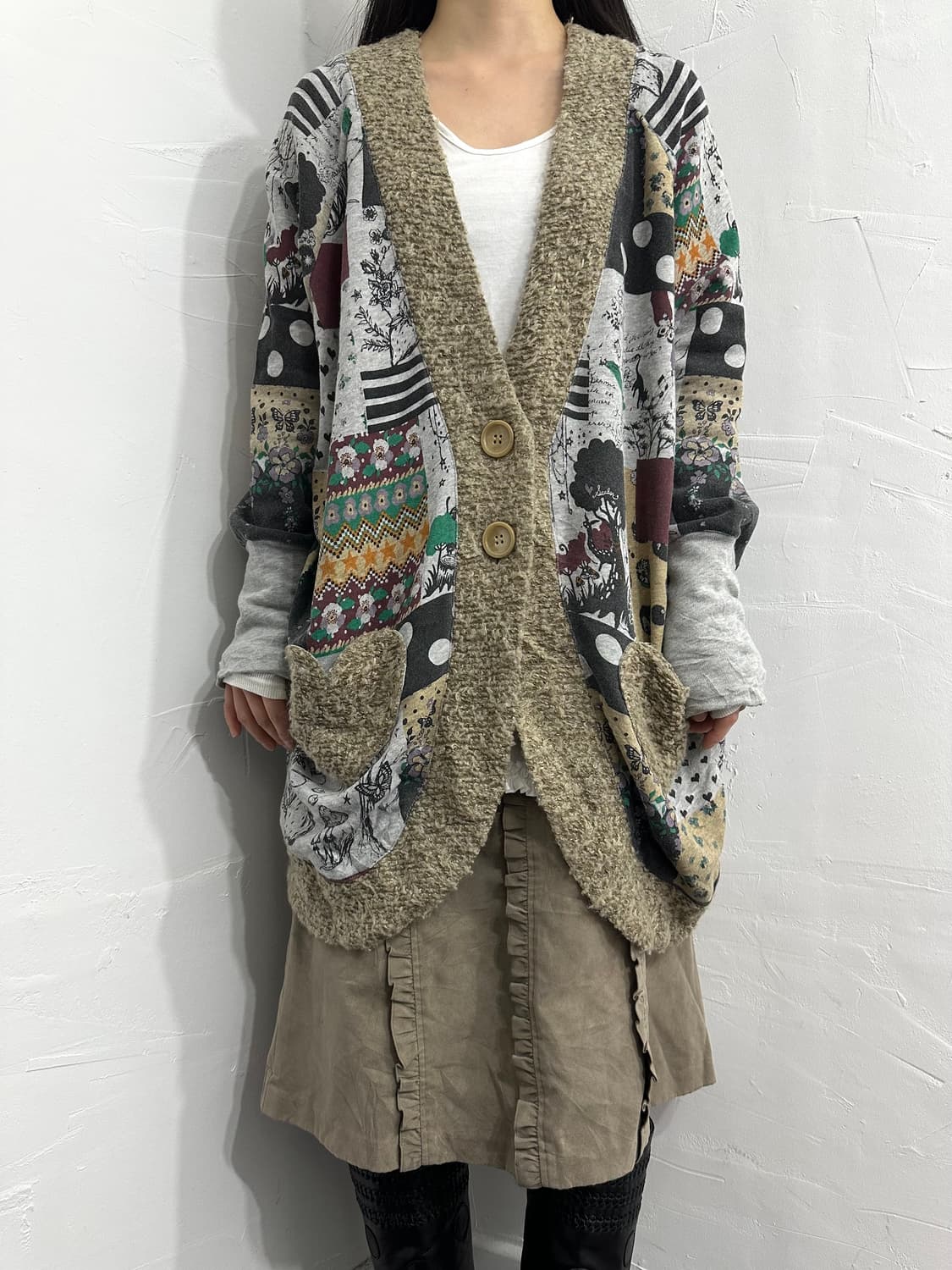 lemiel frill detail midi skirt 상품이미지6