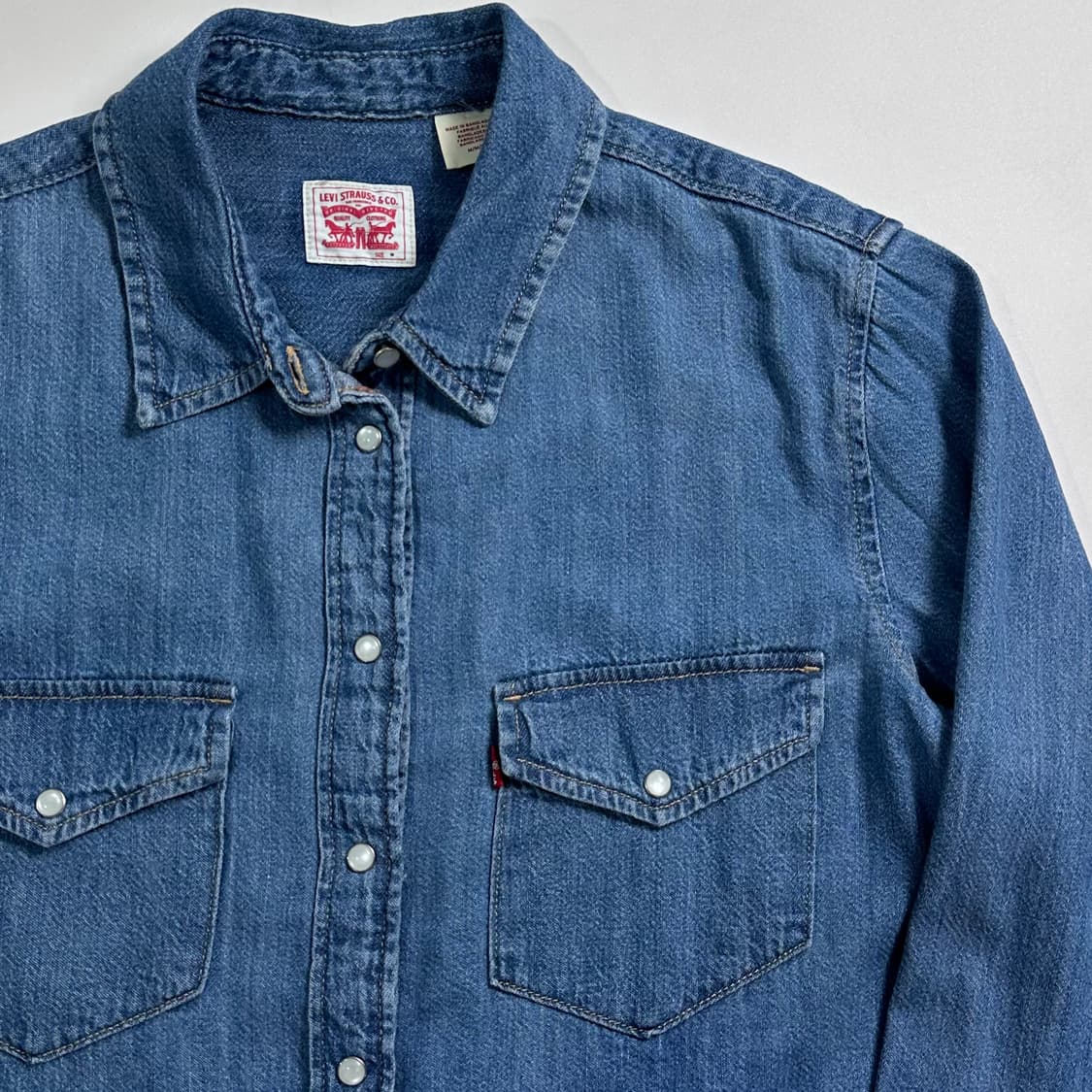 리바이스 데님 웨스턴 셔츠 상품이미지3