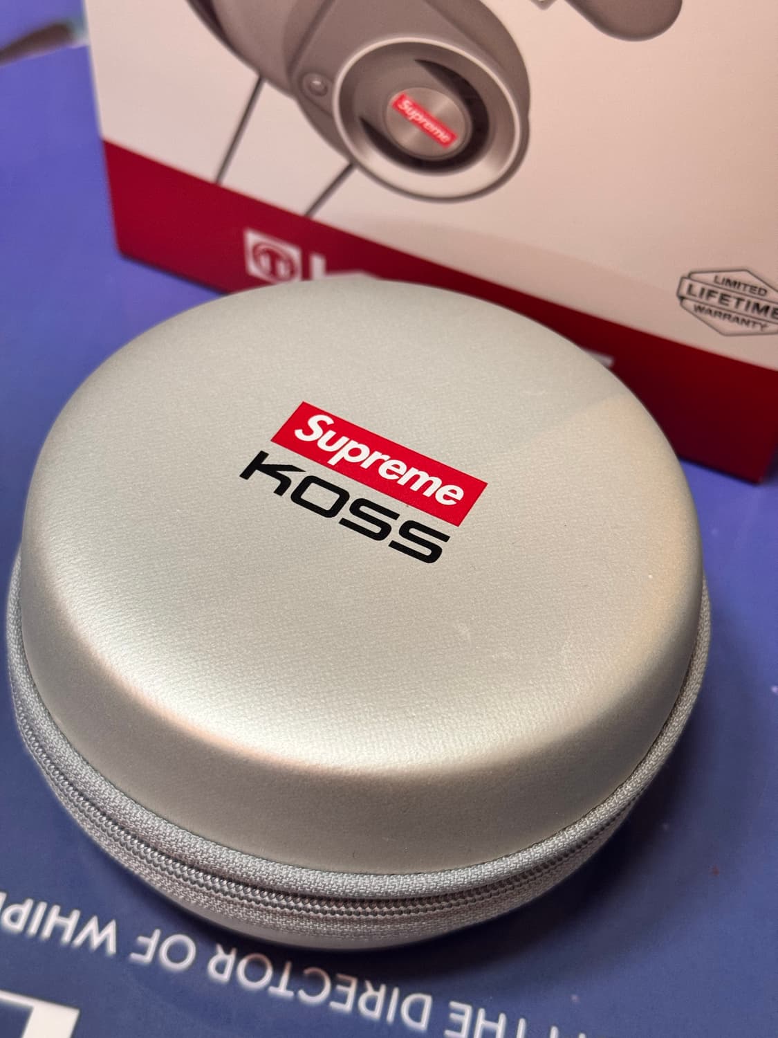 슈프림 코스 포타프로 실버 헤드폰 상품이미지2