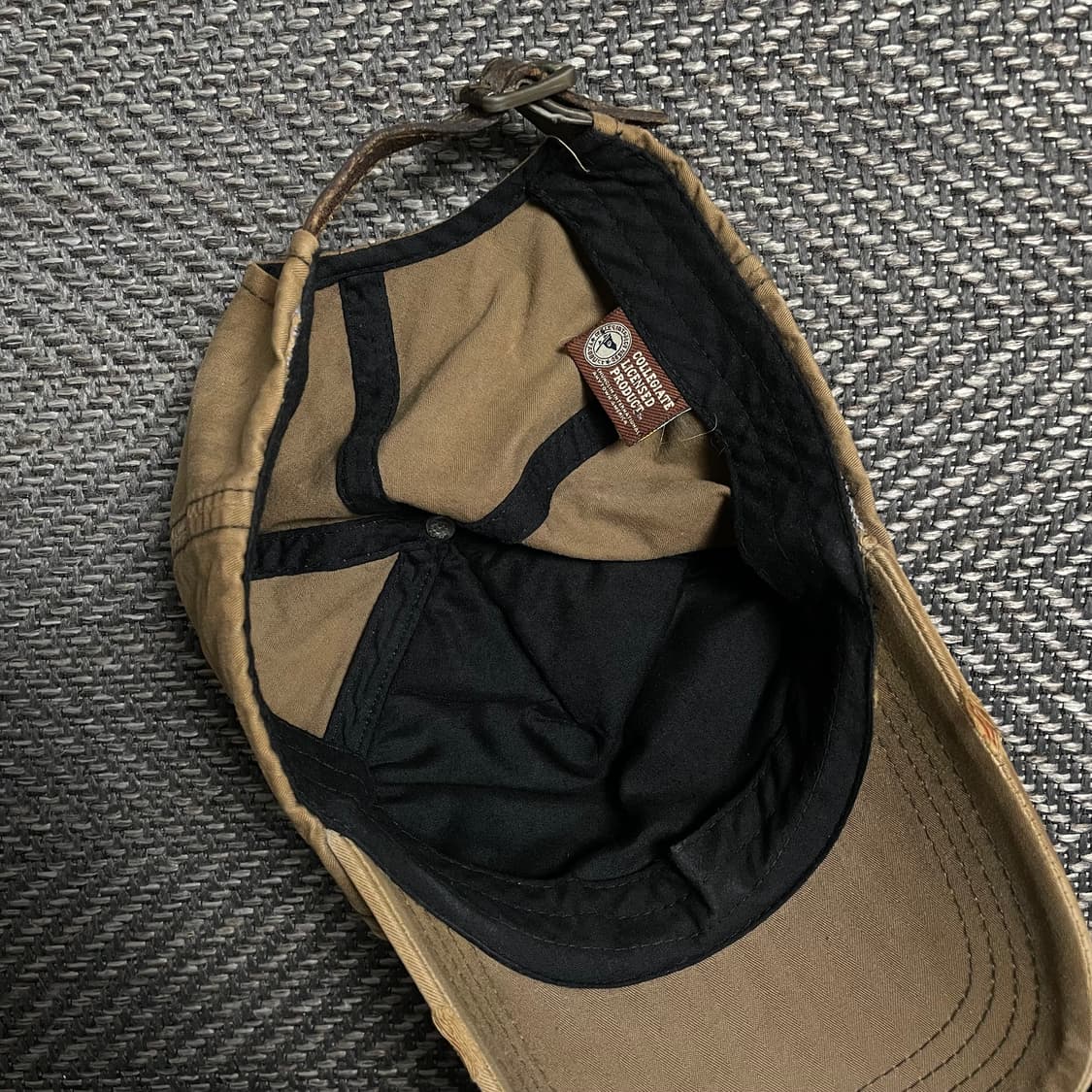 berkeley y2k 패치워크 볼캡 브라운y 5407 상품이미지4