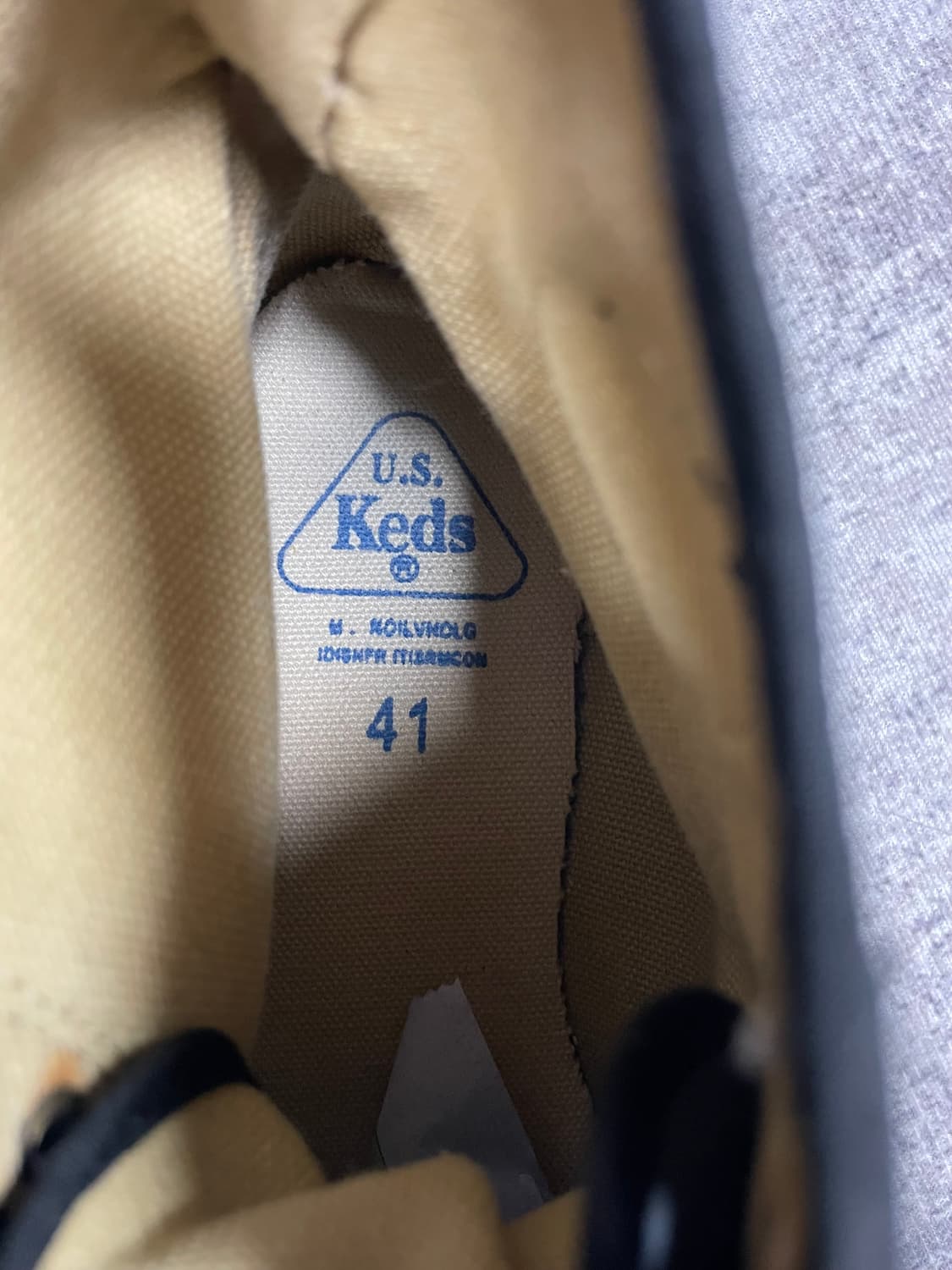 Vtg KEDS U.S 하이탑 스니커즈 상품이미지9